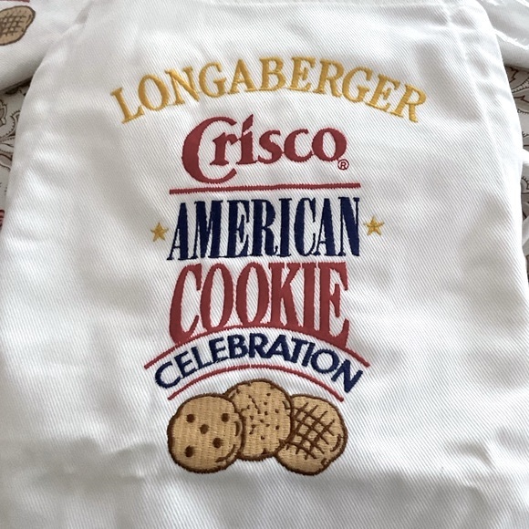 Longaberger Crisco American Cookie Apron - New, in package - 3 available - Picture 2 of 8